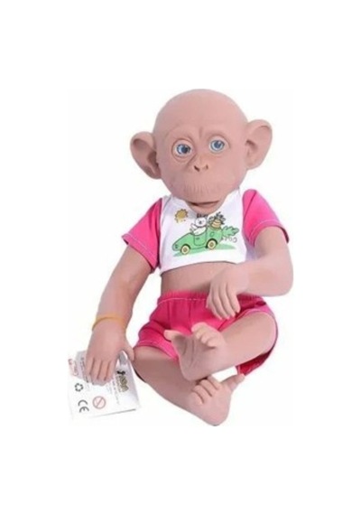 Asya Oyuncak Maymun 35 Cm Elf23301-kırmızı