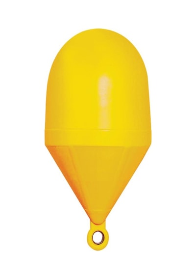 Marking Buoy Spherical, Ext.Ø400mm, Yellow
