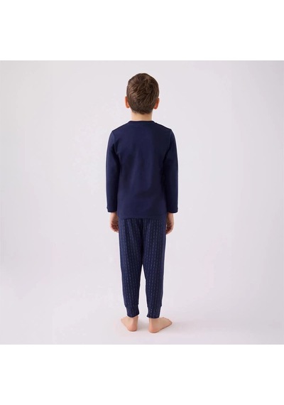 Arnetta Ar3130c Erkek Çocuk Kışlık Pijama Takım Lacivert