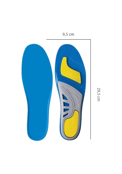 Gel Comfort GC11 Yumuşak Jel Spor Ayakkabı Tabanı, Ortopedik Tabanlık