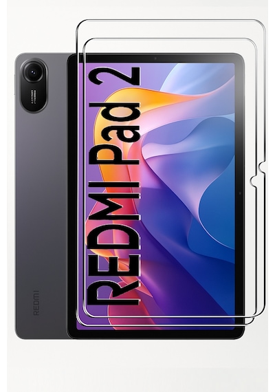 Xiaomi Redmi Pad 2 11 İnç 2025 Tablet Kılıfı Silikon Ekran Koruyucu Dokunmatik Kalem Seti
