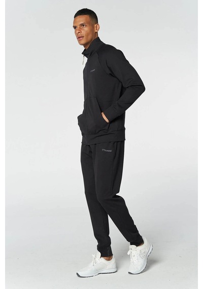 Hummel Evon Zip Siyah Erkek Sweatshirt 921678-2001 Siyah