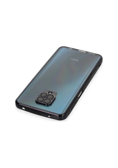 Xiaomi Redmi Note 9 Pro Kılıf Razer Lensli Silikon - Siyah -