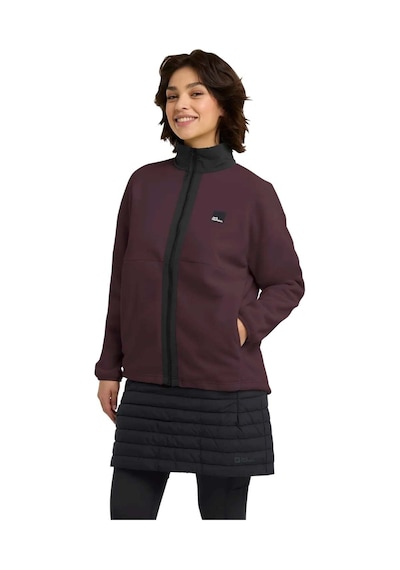 Jack Wolfskın Jack Wolfskin Sumetro Fz Kadın Mor Polar Ceket I0116 Mürdüm