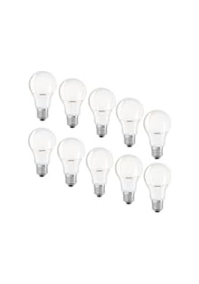 10'lu Led Value Cla60 8.5w 827 2700k Sarı E27 Led Ampul