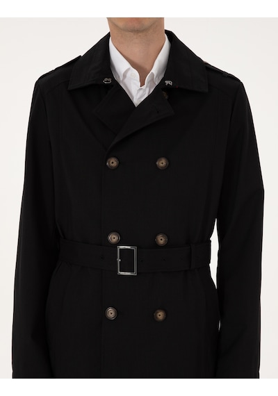 Pierre Cardin Erkek Siyah Kaban 50313866-vr046 Siyah