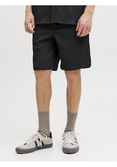 Jack & Jones Jack Jones Erkek Rahat Kesim Jogger Günlük Şort 12288550 Siyah