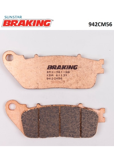 Honda Crossrunner 800 2015 Braking Sinterli Arka Fren Balatası 942cm56