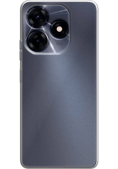 Tecno Uyumlu Spark 10c 1mm Süper Silikon Şeffaf Kılıf