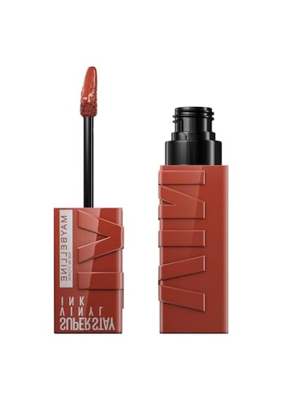 Maybelline New York Super Stay Vinyl Ink Uzun Süre Kalıcı Likit Parlak Ruj 130 Extra 00