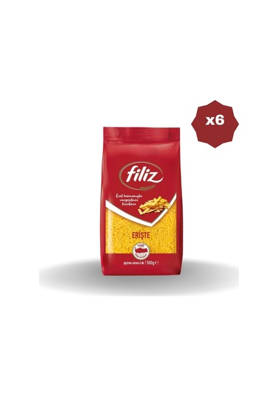 Erişte Makarna 500 Gr X 6 Adet