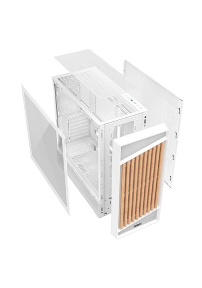 Fazeon F19 750w 80plus Bronze 4x120mm Argb Fanlı Atx Beyaz Bilgisayar Kasası