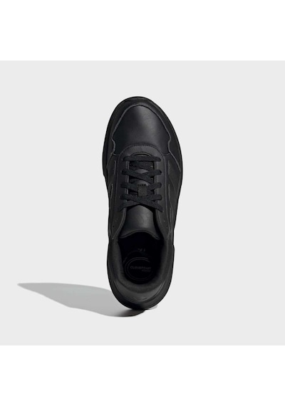 Adidas Kj4255 Cloudfoam Cuxxıon - Leather Erkek Günlük Spor Ayakkabısı Siyah