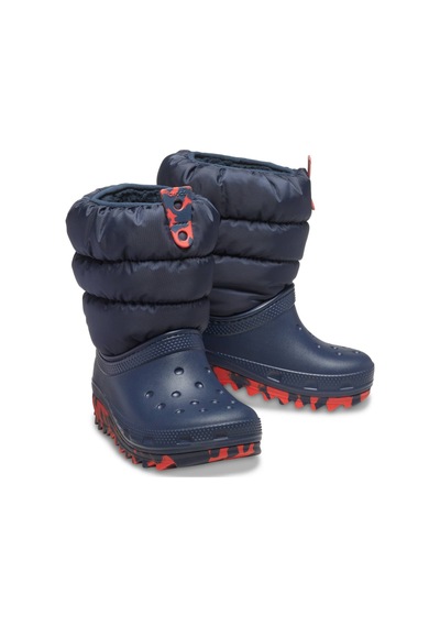 Crocs Classic Neo Puff Çocuk Bot Lacivert 207684-410 Lacivert - Kamuflaj