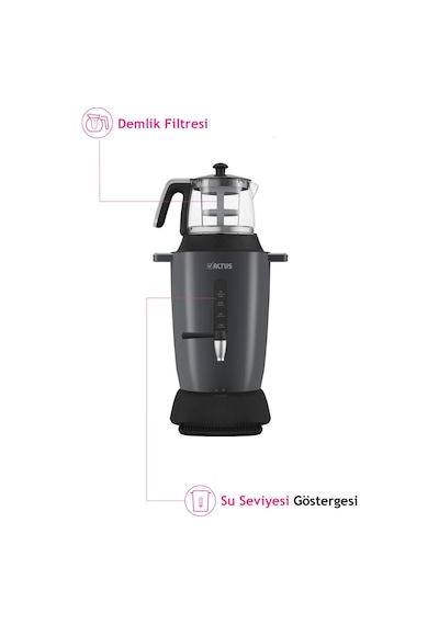 Altus AL 798 3 L Semaver Çay Makinesi