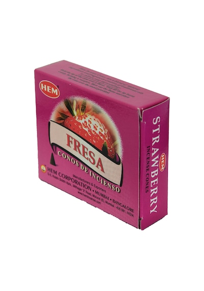 Hem Çilek Kokulu 10 Konik Tütsü Strawberry