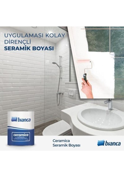 Fayans Boyası Kullanıma Hazır Ceramica 2,5lt 3,5kg 2.5 L