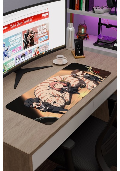 Spy Family Anime V4 - 70x30 Xl Gaming Kauçuk Kaymaz Taban Mouse Pad Fare Altlığı