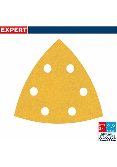 Bosch Expert 93x93 Mm 240 Kum Üçgen Zımpara Kağıdı 50'li 2608900932