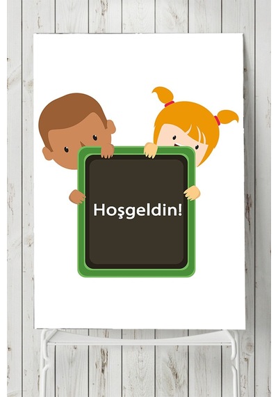 Hoş Geldin Çocuk Odası Poster