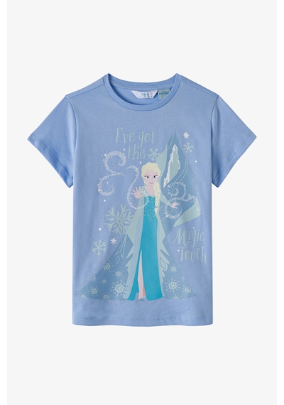 Penti Mavi Kız Çocuk Lic Erkek Çocuk Frozen Pamuklu Pijama Takımı Bu11