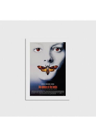 The Silence Of The Lambs 1991 Film Posteri Çerçevesiz Poster Duvar Dekorasyonu Pn11p412