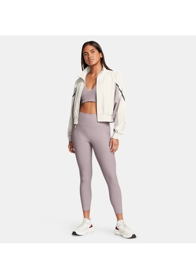 Kadın Ua Unstoppable Crop Ceket 1386479-110 Summit White Black Beyaz - Siyah
