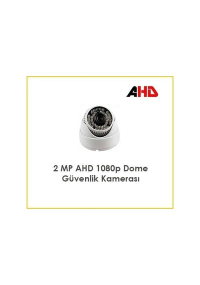 River World Dome Güvenlik Sistemi 1080p Gece Görüşlü 2mp Ahd 8 Kameralı