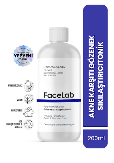 Facelab Gözenek Sıkılaştırıcı ve Arındırıcı Tonik 200 ML