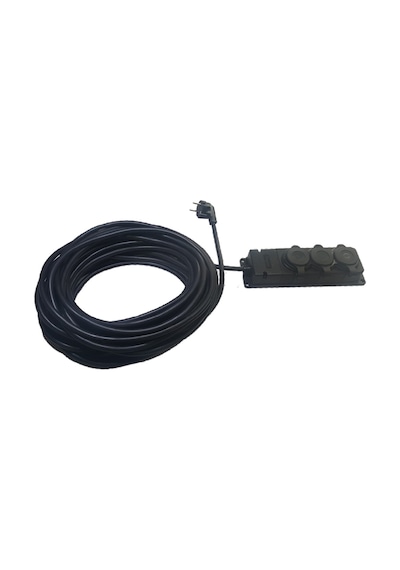 Bylion 20 M 3x2.5 MM 3'lü Grup Priz Uzatma Kablo (Kauçuk Priz. Fiş)