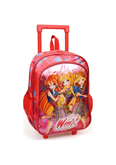 Winx Lettering Love Narçiçeği Çek Çek Okul Çantası 63289