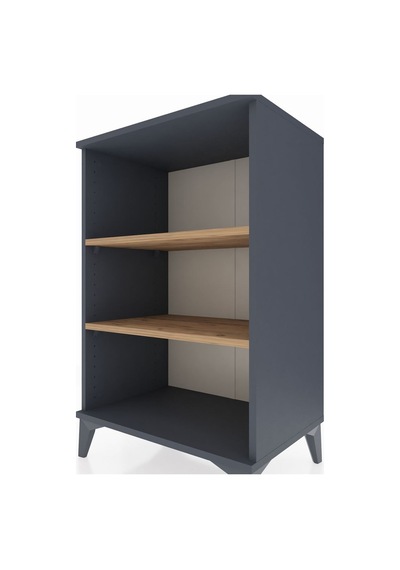 Hyperion Komodin 2 Raflı 60x44x96 Antrasit-çam Antrasit