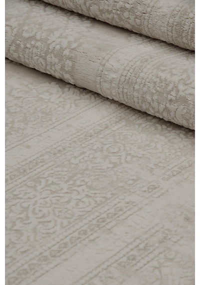 Kashe Halı Harmony 6035 Kemik Salon Halısı Oturma Odası Halısı Koridor Halısı Mutfak Halısı Modern Makine Halısı Krem