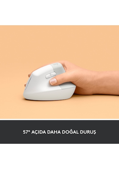 Logitech Lift Sessiz Kablosuz Ergonomik Dikey Mouse