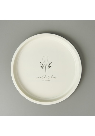 Sarkapp Soul Kitchen Tepsi - Krem - 35 Cm Çok Renkli