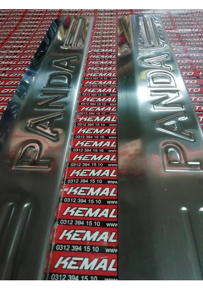 Fiat Panda Krom Kapı Eşiği 2 Prç. P.Çelik 2003-2012