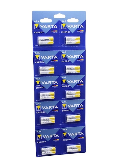 İnce Pil Alkalin - 20'li Paket - Aaa Pil