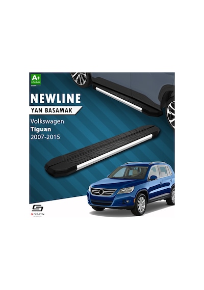 S-dizayn Vw Tiguan Newline Krom Yan Basamak 173 Cm 2007-2015 N11.21269