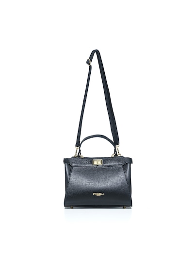 Çapraz Çanta Kadın Sharon M Piumelli Milano Bag D28 Black Siyah