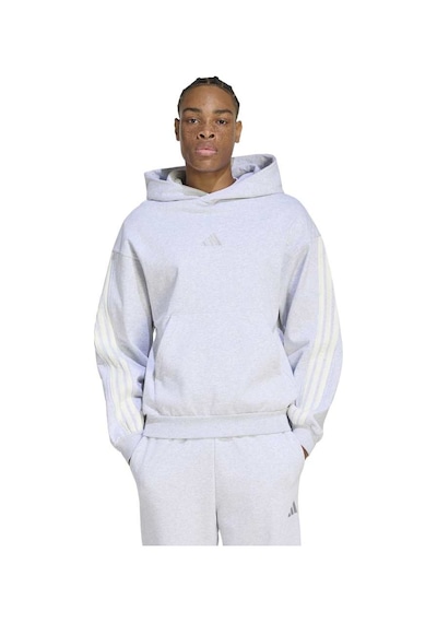 Adidas M Ak 3s Oh Hd Gri Erkek Sweatshirt Kw2409