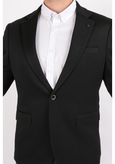 Cazador 1002 Erkek Blazer Ceket Siyah