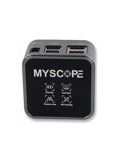 5609f Hd 60 Fps Dijital Mikroskop Kamerası Gri - Hdmı / Usb Endüstriyel İnceleme Kamerası