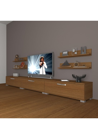 Decoraktiv Eko 270r Slm Tv Ünitesi Tv Sehpası Ceviz