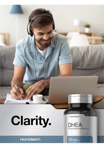 Horbaach Dhea 50mg 150 Tablets Non-gmo, Gluten Free Supplement