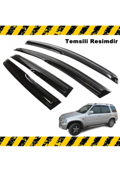 Honda Crv Mügen Cam Rüzgarlığı 1997 - 2002 Arası 4 Lü Set N11.28990