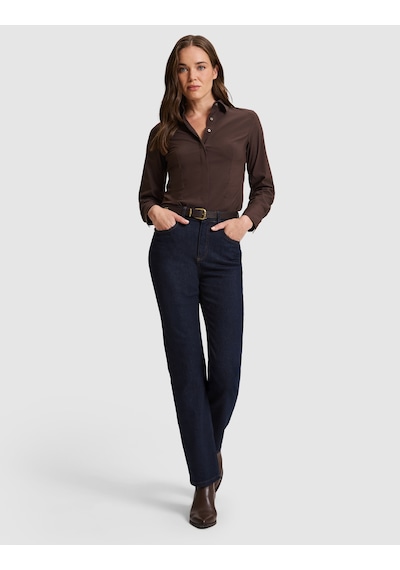 Pierre Cardin Kahverengi Slim Fit Uzun Kollu Gömlek 50331517 Vr029