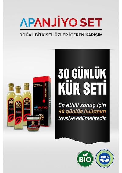 Apayrı Yaşam Bitkisel Apanjiyo Bio Kür Seti