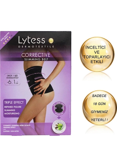 Lytess Corrective Slimming Belt Panties -  Ve Etkili Karın Korsesi Nude/chair S/m No Color