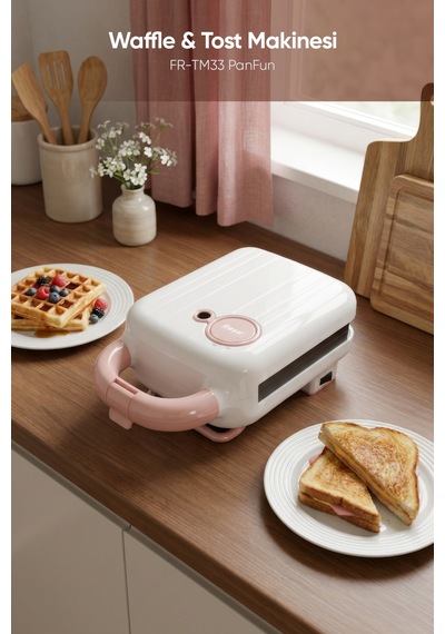 Fressi FR-TM33 Panfun Tost Ve Waffle Makinesi
