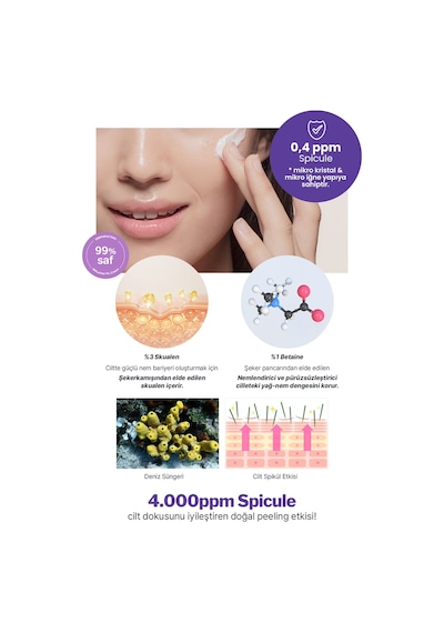 Derma Factory Cilt Yenileyici İğne Yapılı Spikül ve Bakuchiol Krem Derma Factory %0.4 Spicule Cream